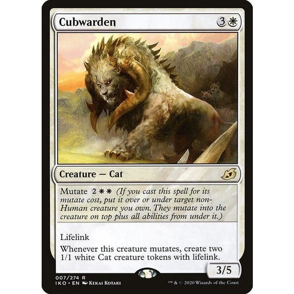 Magic: The Gathering Cubwarden (007) Lightly Played Foil