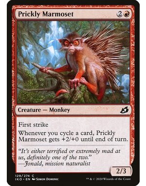 Magic: The Gathering Prickly Marmoset (129) Lightly Played