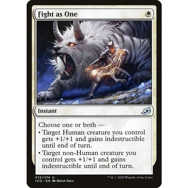 Magic: The Gathering Fight as One (012) Lightly Played