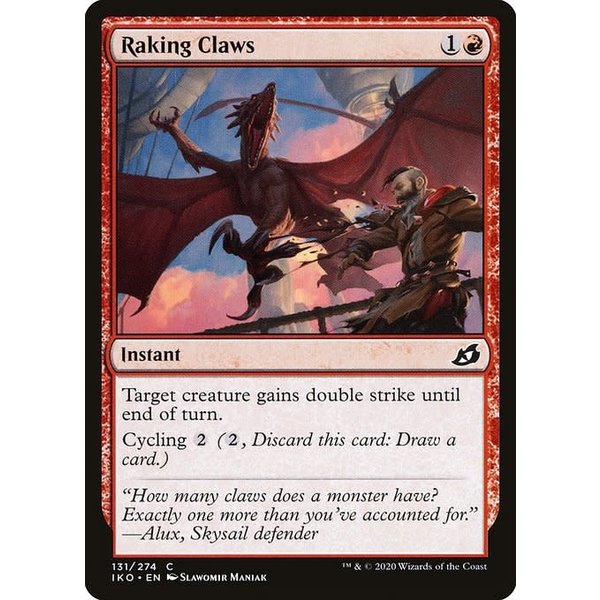 Magic: The Gathering Raking Claws (131) Lightly Played