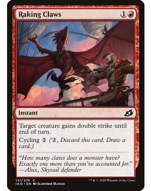Magic: The Gathering Raking Claws (131) Lightly Played Foil
