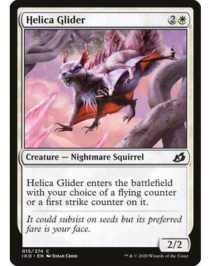 Magic: The Gathering Helica Glider (015) Lightly Played Foil