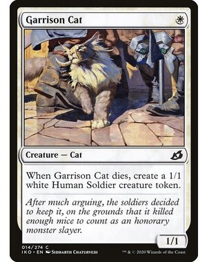 Magic: The Gathering Garrison Cat (014) Lightly Played