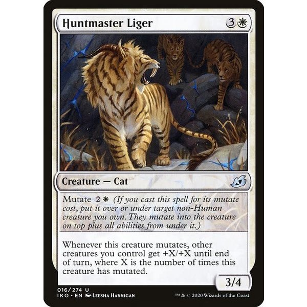 Magic: The Gathering Huntmaster Liger (016) Lightly Played