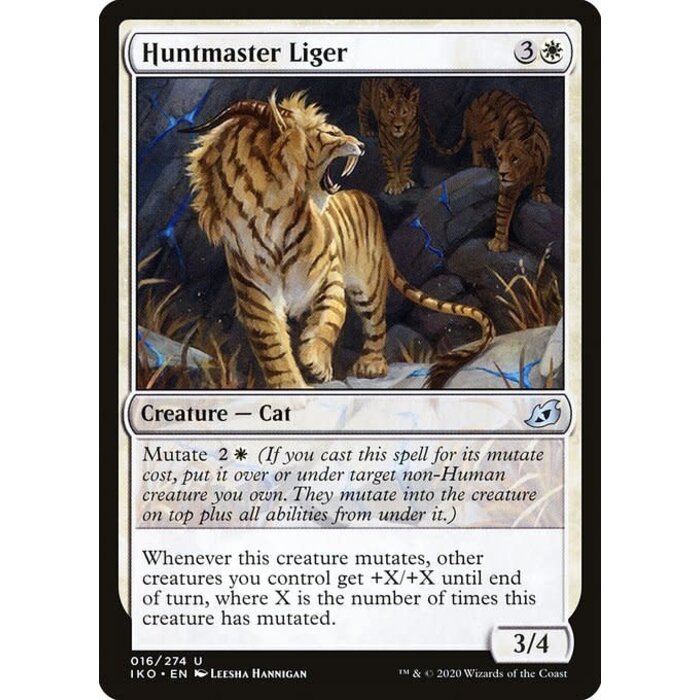 Magic: The Gathering Huntmaster Liger (016) Lightly Played