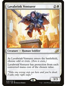 Magic: The Gathering Lavabrink Venturer (019) Lightly Played Foil