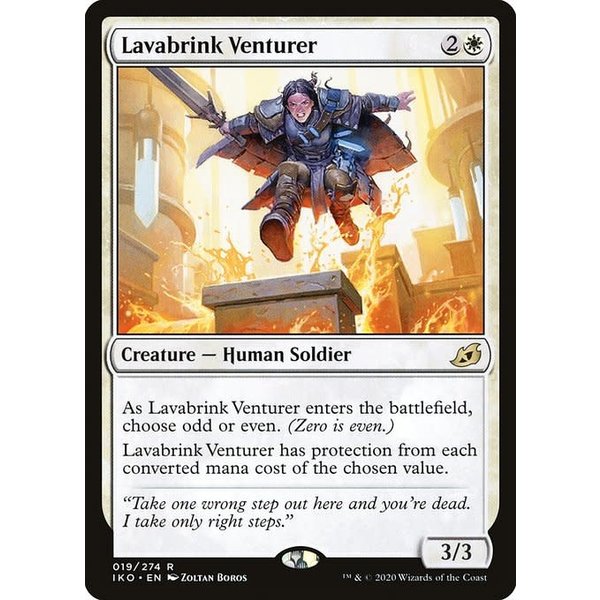 Magic: The Gathering Lavabrink Venturer (019) Lightly Played Foil