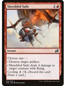 Magic: The Gathering Shredded Sails (136) Lightly Played