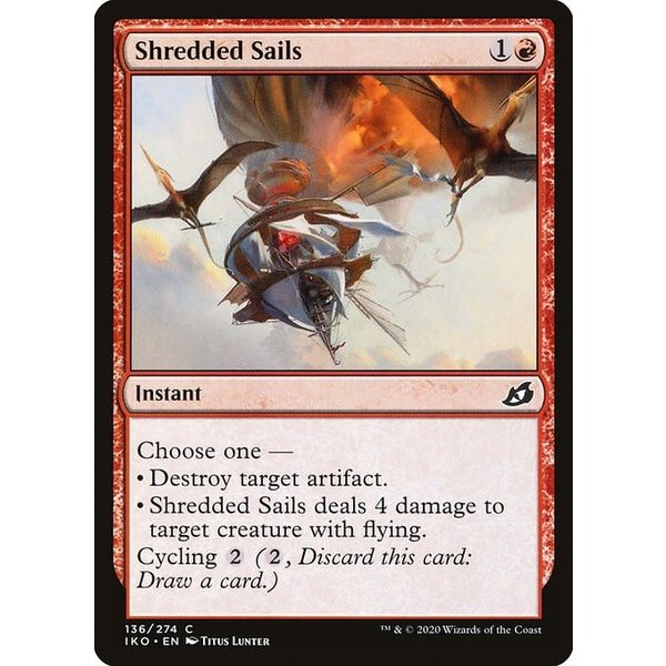 Magic: The Gathering Shredded Sails (136) Lightly Played