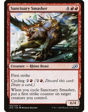 Magic: The Gathering Sanctuary Smasher (135) Lightly Played Foil