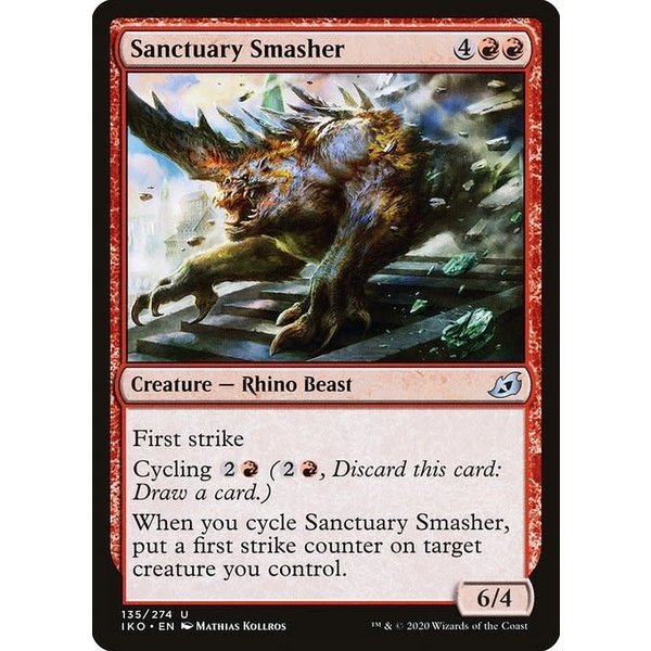 Magic: The Gathering Sanctuary Smasher (135) Lightly Played Foil