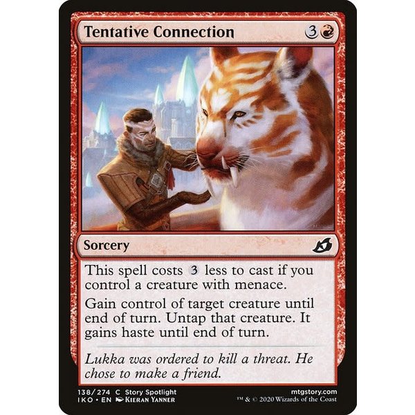 Magic: The Gathering Tentative Connection (138) Lightly Played