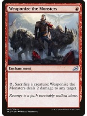Magic: The Gathering Weaponize the Monsters (140) Lightly Played