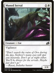 Magic: The Gathering Maned Serval (023) Lightly Played