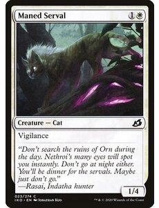 Magic: The Gathering Maned Serval (023) Lightly Played