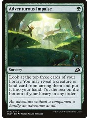 Magic: The Gathering Adventurous Impulse (142) Lightly Played Foil - Japanese