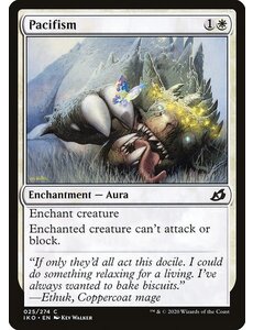 Magic: The Gathering Pacifism (025) Lightly Played Foil