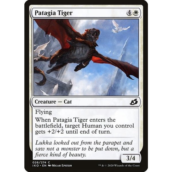 Magic: The Gathering Patagia Tiger (026) Lightly Played