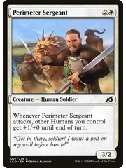 Magic: The Gathering Perimeter Sergeant (027) Lightly Played