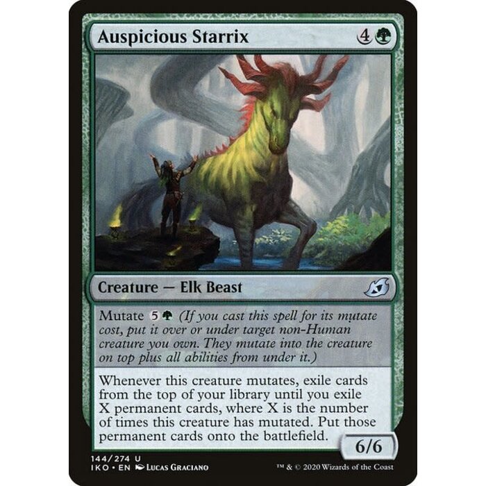 Magic: The Gathering Auspicious Starrix (144) Lightly Played