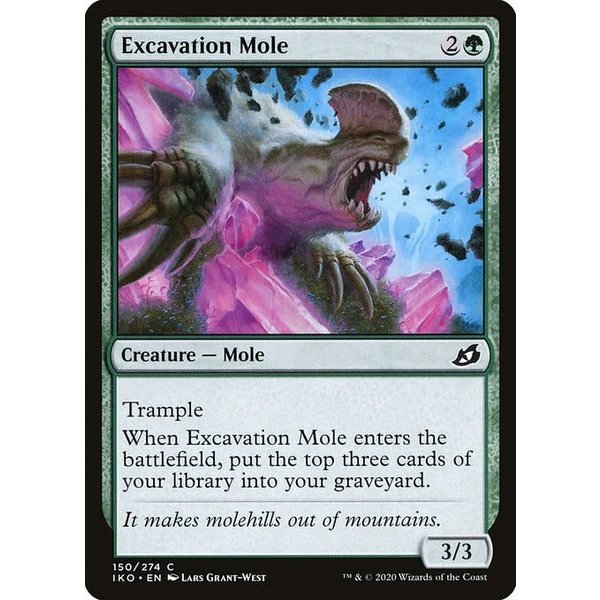 Magic: The Gathering Excavation Mole (150) Lightly Played