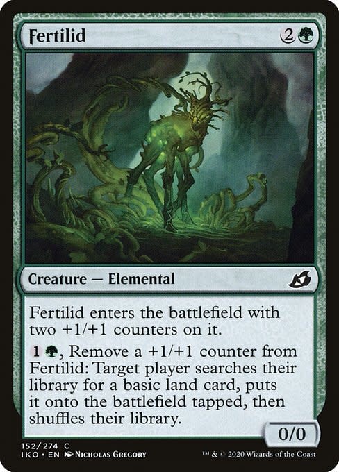 Magic: The Gathering Fertilid (152) Lightly Played