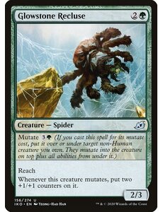Magic: The Gathering Glowstone Recluse (156) Lightly Played Foil - Japanese