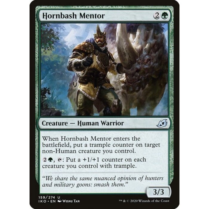 Magic: The Gathering Hornbash Mentor (159) Lightly Played