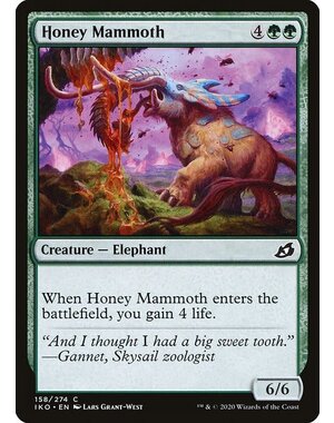 Magic: The Gathering Honey Mammoth (158) Lightly Played