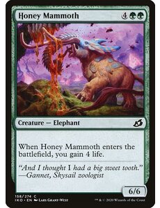 Magic: The Gathering Honey Mammoth (158) Near Mint Foil