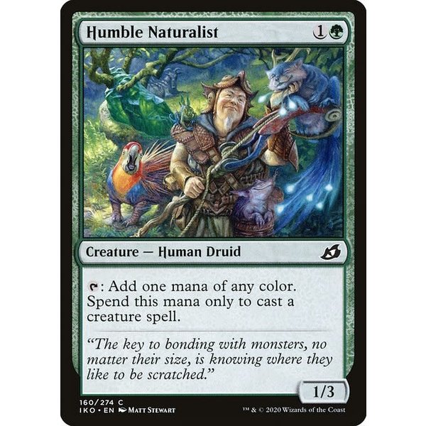 Magic: The Gathering Humble Naturalist (160) Lightly Played