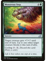 Magic: The Gathering Monstrous Step (166) Lightly Played