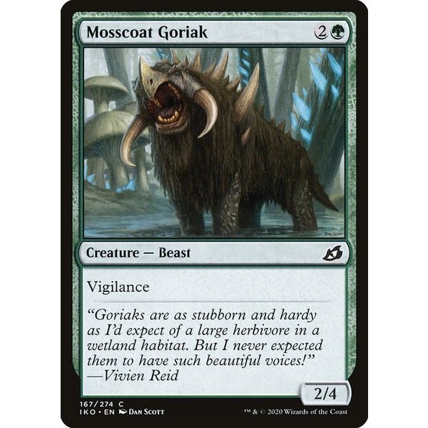 Magic: The Gathering Mosscoat Goriak (167) Lightly Played