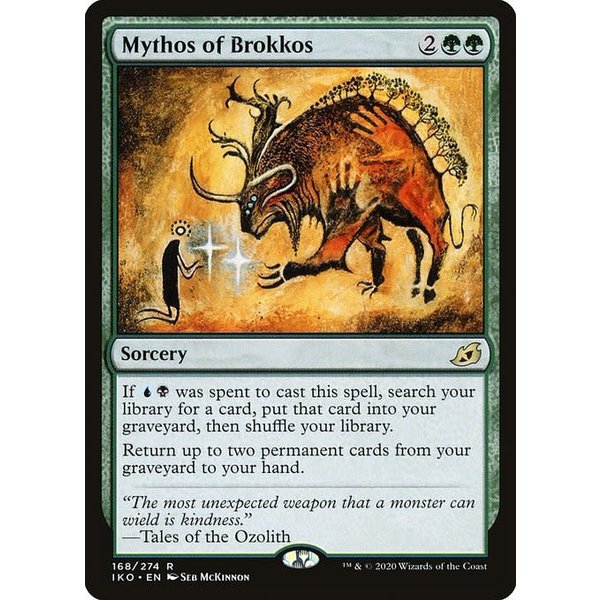 Magic: The Gathering Mythos of Brokkos (168) Lightly Played