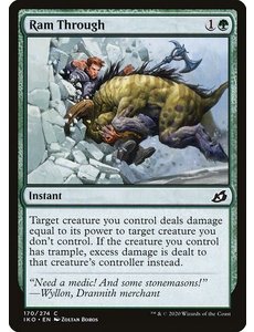 Magic: The Gathering Ram Through (170) Lightly Played