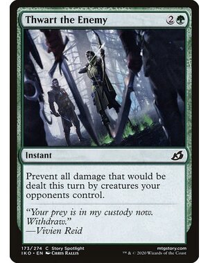 Magic: The Gathering Thwart the Enemy (173) Lightly Played Foil