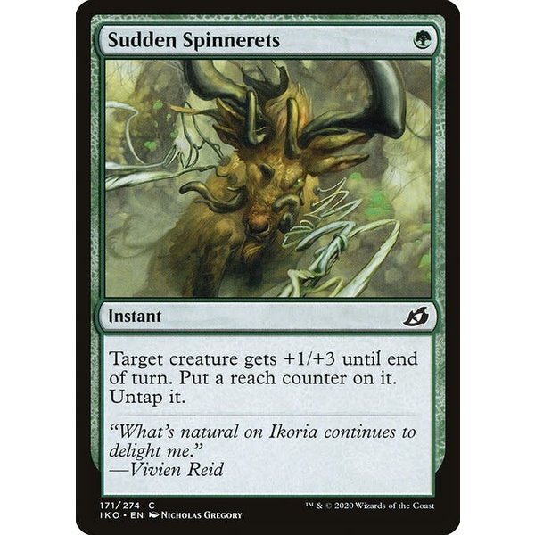 Magic: The Gathering Sudden Spinnerets (171) Lightly Played Foil