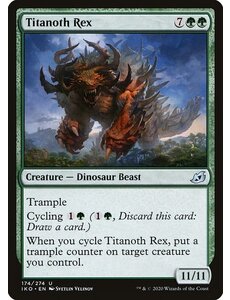 Magic: The Gathering Titanoth Rex (174) Lightly Played