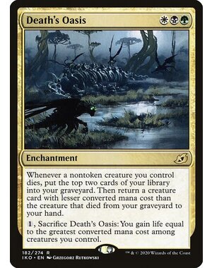 Magic: The Gathering Death's Oasis (182) Lightly Played Foil