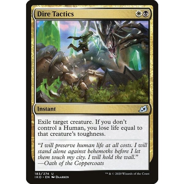 Magic: The Gathering Dire Tactics (183) Lightly Played