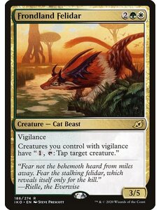 Magic: The Gathering Frondland Felidar (186) Lightly Played Foil