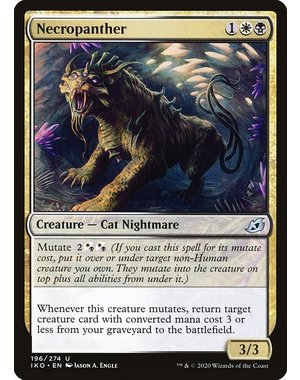 Magic: The Gathering Necropanther (196) Lightly Played