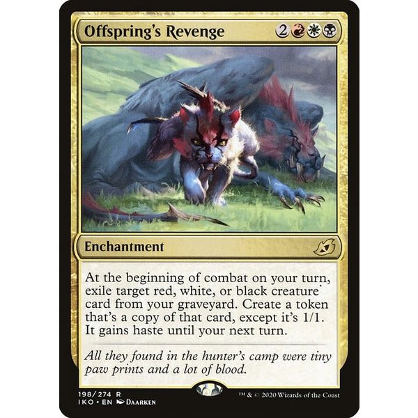 Magic: The Gathering Offspring's Revenge (198) Lightly Played