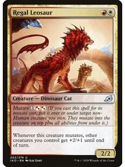 Magic: The Gathering Regal Leosaur (202) Lightly Played Foil