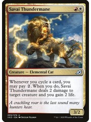 Magic: The Gathering Savai Thundermane (205) Lightly Played