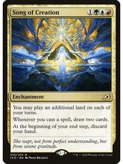 Magic: The Gathering Song of Creation (210) Lightly Played