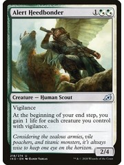 Magic: The Gathering Alert Heedbonder (218) Lightly Played
