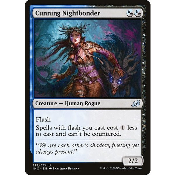 Magic: The Gathering Cunning Nightbonder (219) Lightly Played