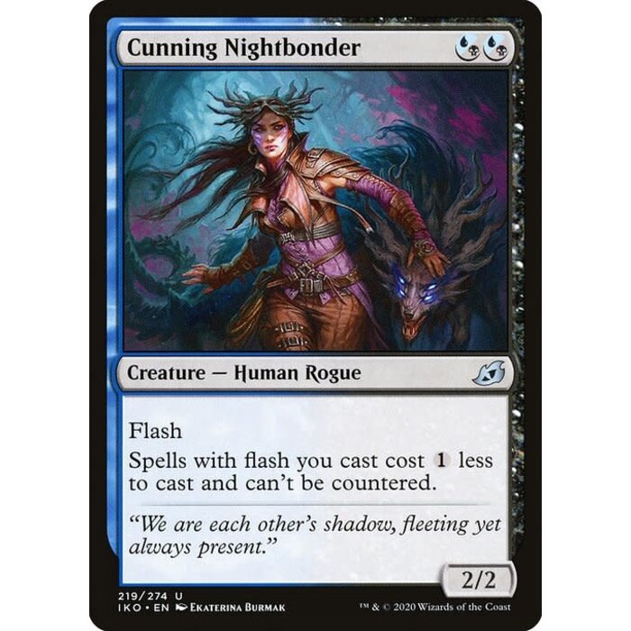 Magic: The Gathering Cunning Nightbonder (219) Lightly Played