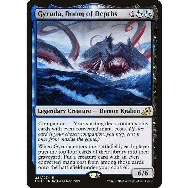 Magic: The Gathering Gyruda, Doom of Depths (221) Lightly Played